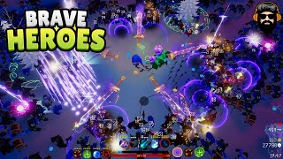 BRAVE HEROES Gameplay - Maya with Swords & Herb Pet - Survival Victory (no commentary) screenshot 1