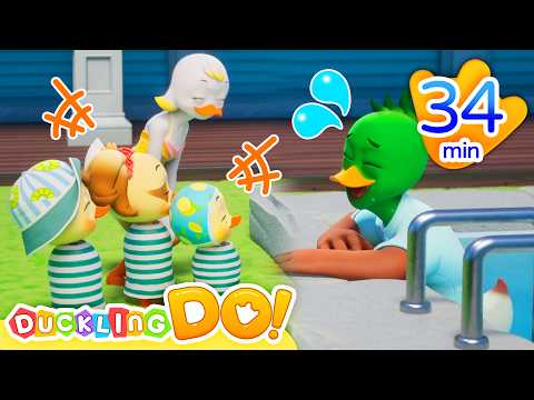 Ducklings' Funny Days🖼️ | Kids Song CompilationㅣDuckling Do Nursery Rhymes