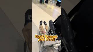 Naik mobil katanya 😁 #shortsfeed #shorts #short #bocil #airport