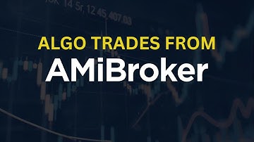 ALGO TRADING FROM AMIBROKER  #algo #amibroker 