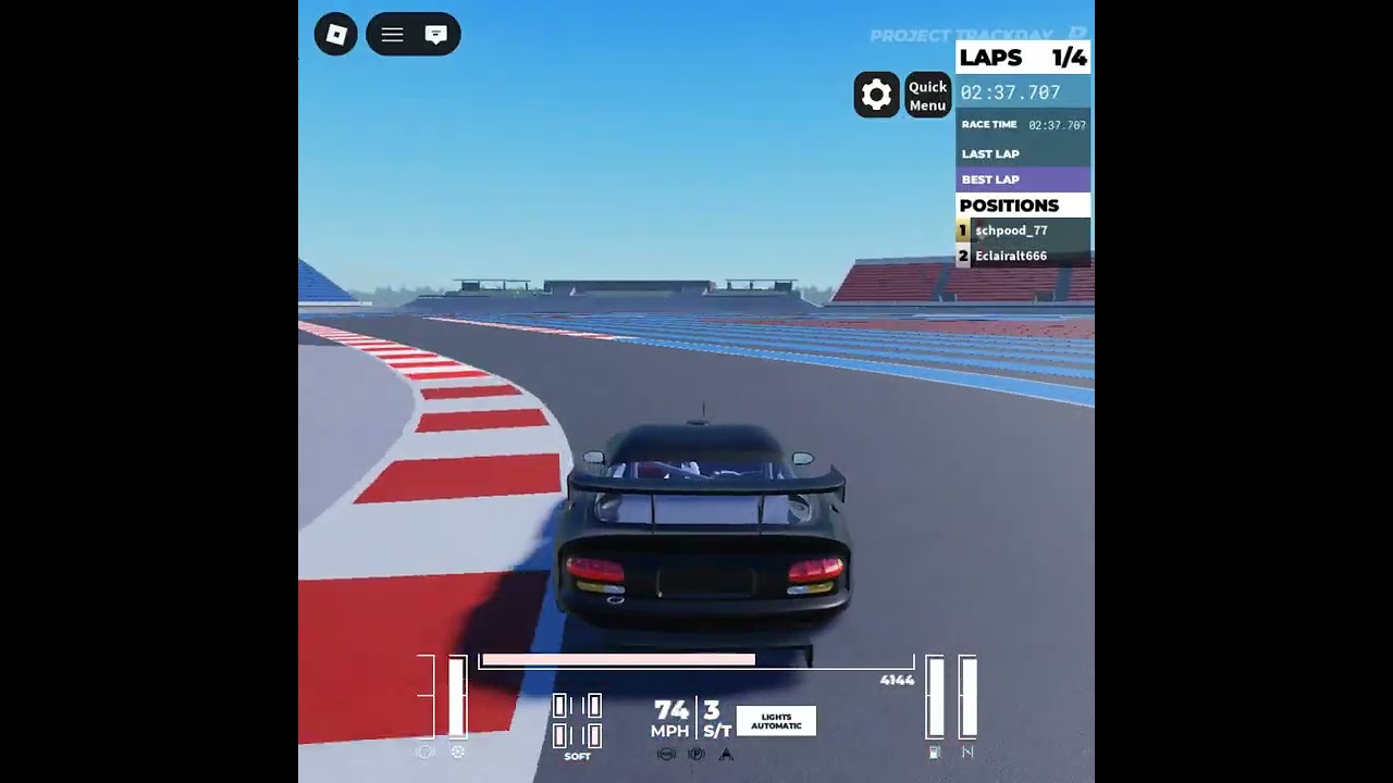 Project Trackday be like