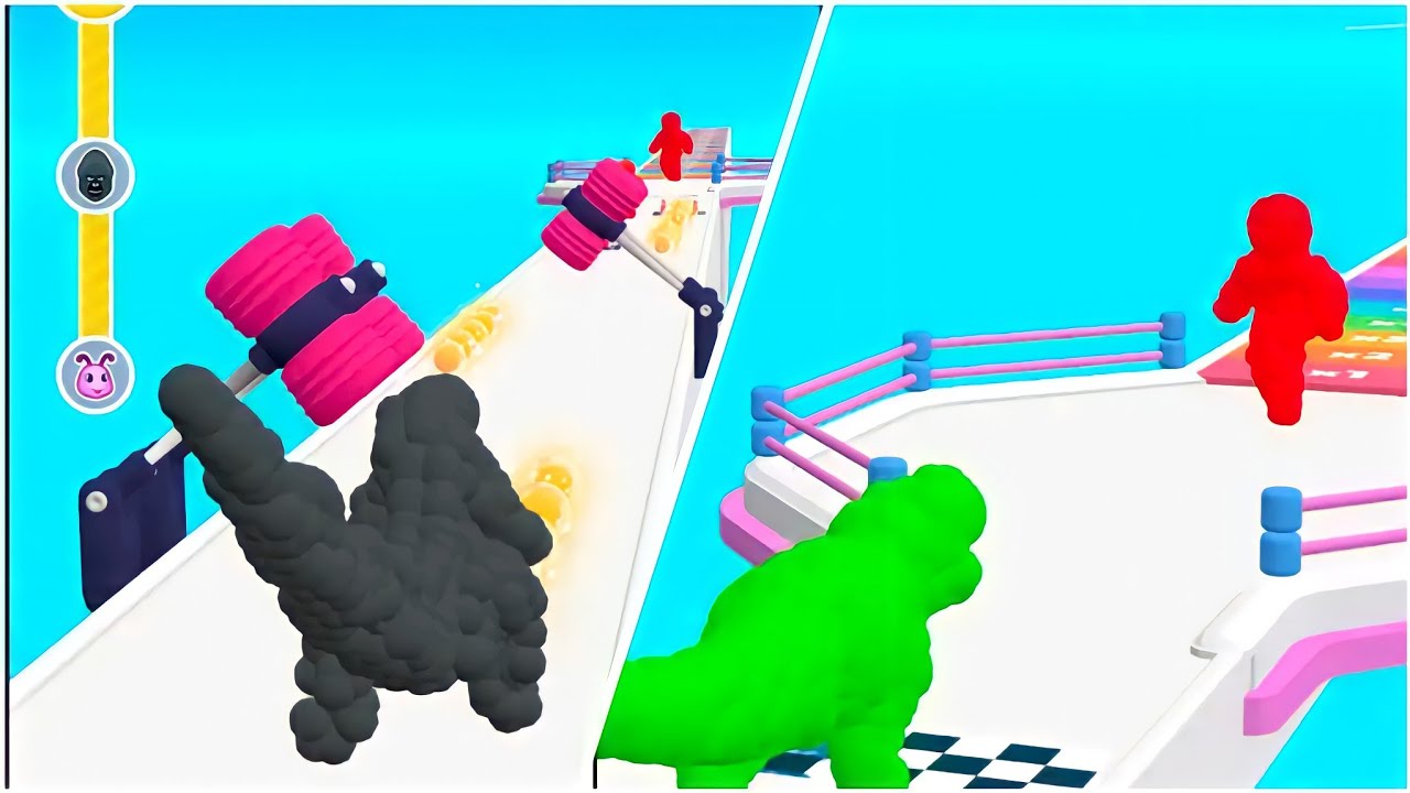 Animal Clash 😻🥺🌈 All levels Gameplay Android, iOS Walkthrough Mobile