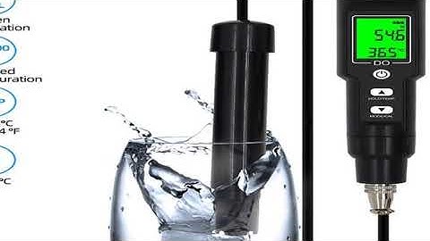 Professional DO9100 Dissolved Oxygen Meter Digital DO Test Water Quality Analyzer for Seawater Fresh