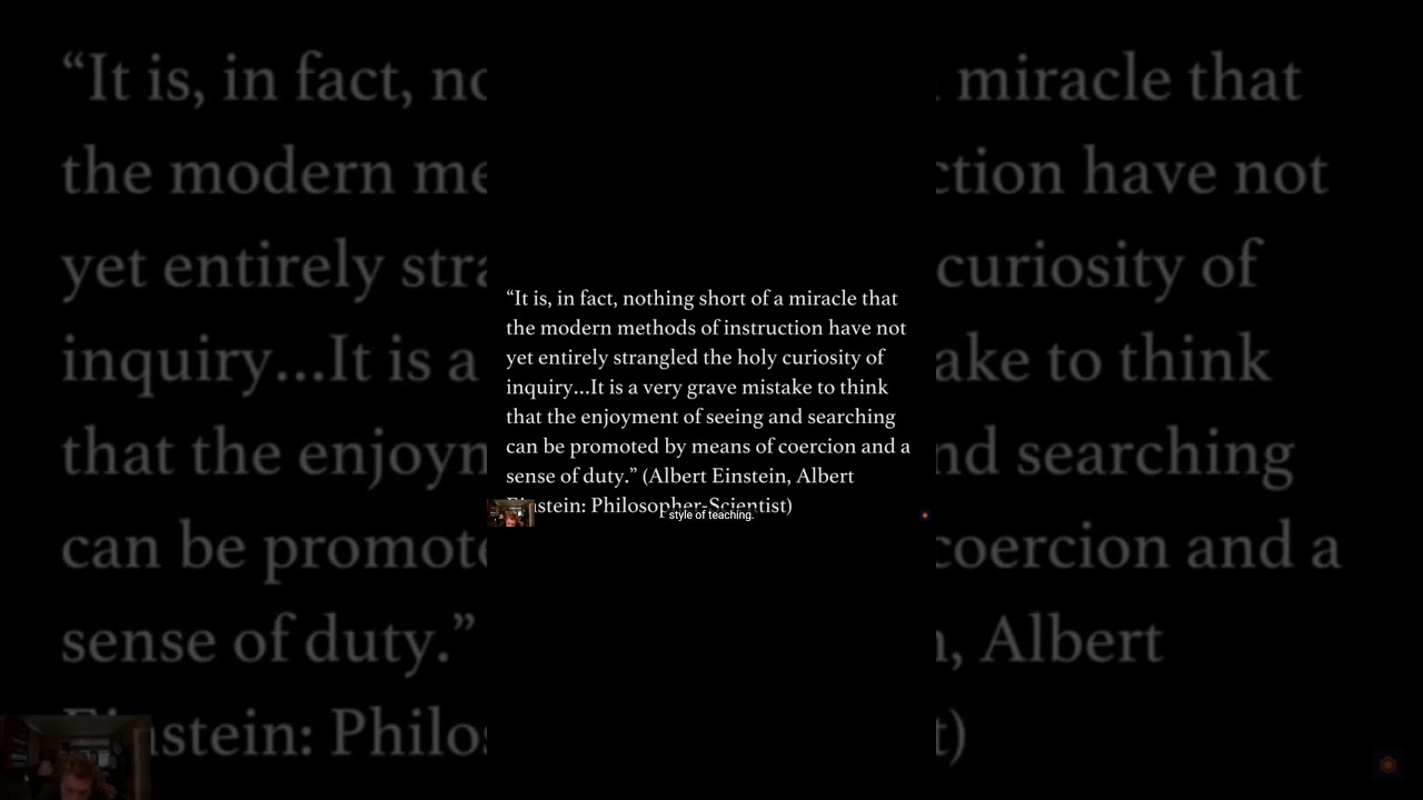 Einstein on Public Schooling