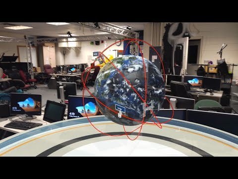 1-19-2024 Real Time Satellite Data from BlueStaq UDL on HoloLens 2