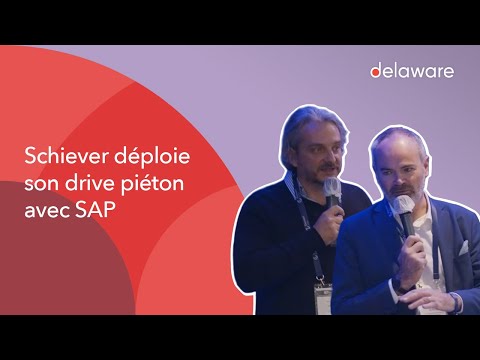 delaware, SAP et Schiever présentent le drive piéton au Connect Lille