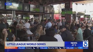 Crowds gather to watch El Segundo in Little League World Series