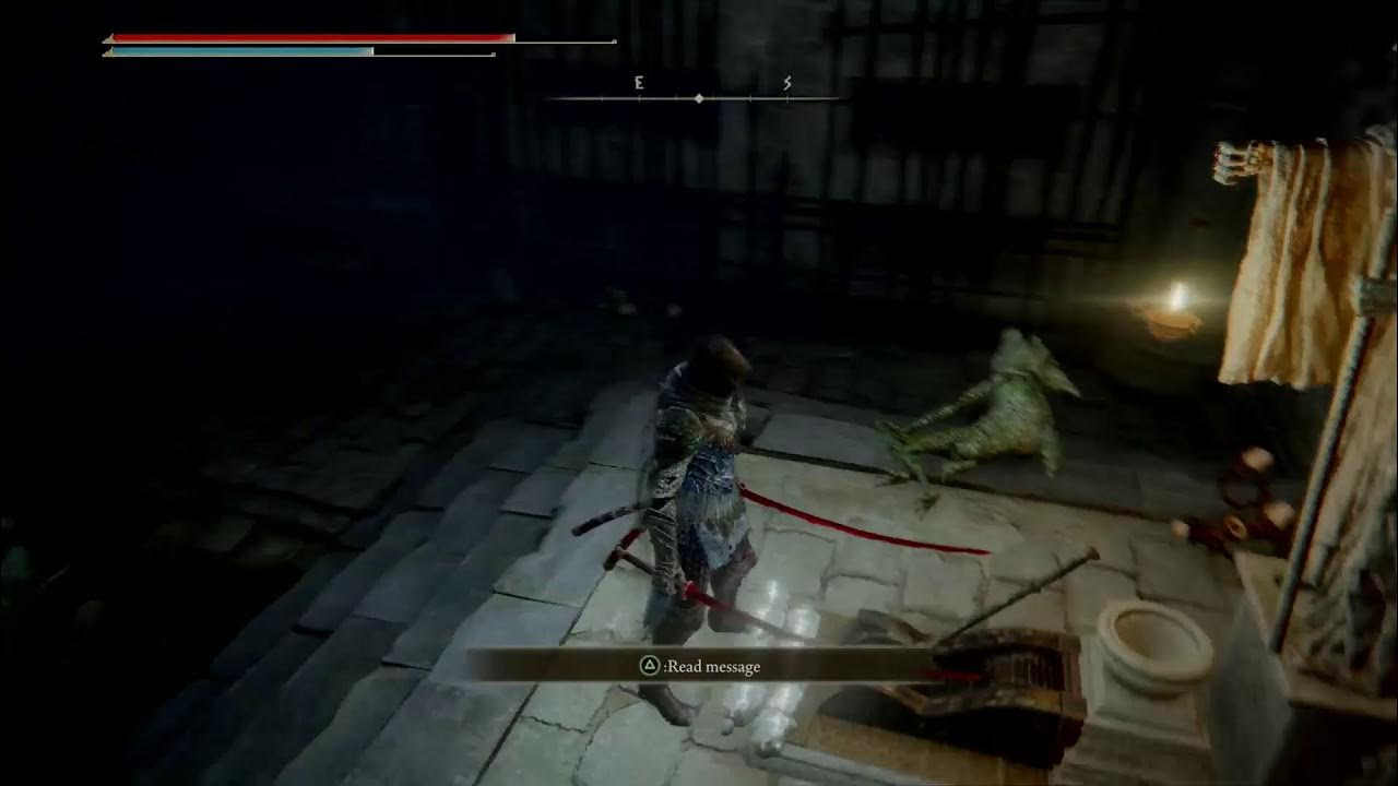 Elden ring journey 2 visions of idiocy messages blocking levers YouTube