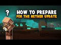 How To Prepare Your World For 1.16