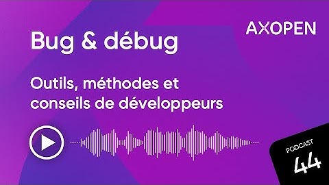 Bug & débug : outils, méthodes et conseils de développeurs