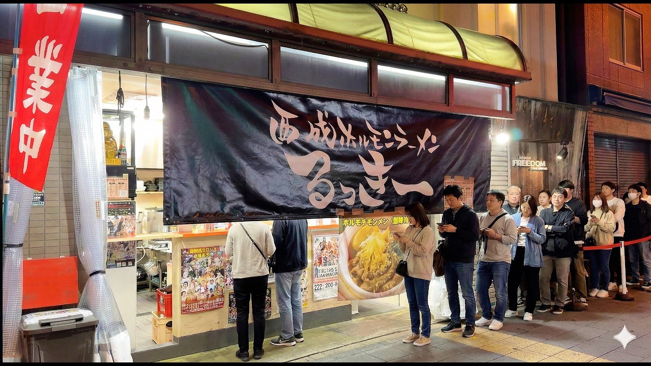【大阪】２０時→朝５時、４日だけ開く“１００杯売れる”ホルモンラーメンがやばい