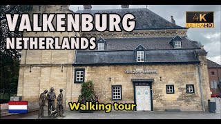 VALKENBURG, Netherlands 🇳🇱  - WALKING Tour 4K
