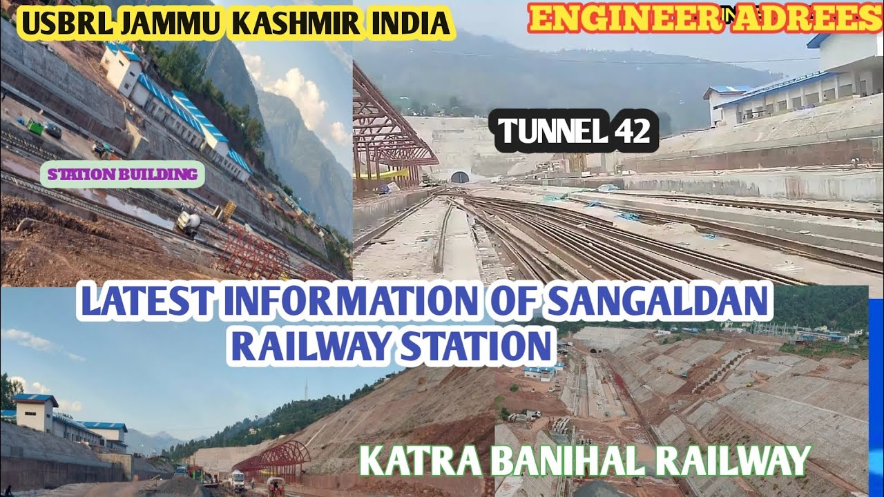 Latest information About Railway station Sangaldan Usbrl project katra