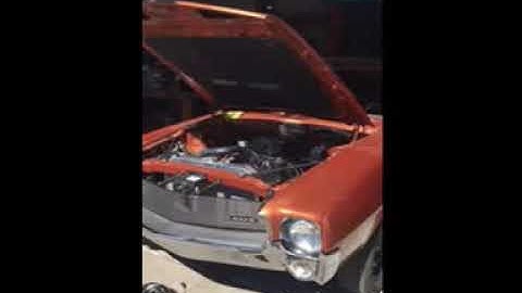 69 390 AMX engine first run in car