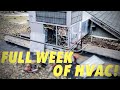 A Week Of HVAC Installs And Service Work | What do HVAC Technicians Do? | Types of Jobs in a Day