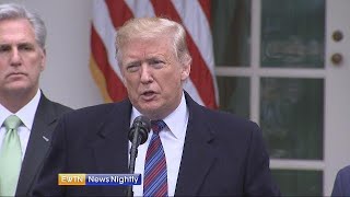 President Trump's "productive" meeting with Democrats, Republicans on shutdown - ENN 2019-01-04