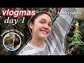 VLOGMAS DAY 1: going to hobby lobby for the first time &amp; picking my christmas tree!