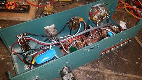 single coil 3 - 30 MHz regenerative receiver