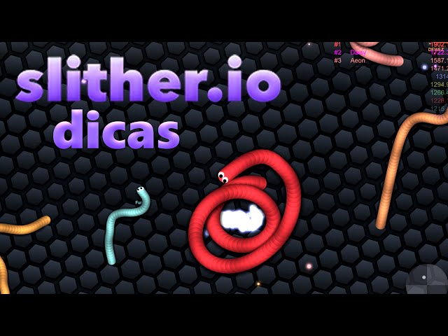 Slither.io - Minhoca Imortal - Vídeo épico TOP 1 