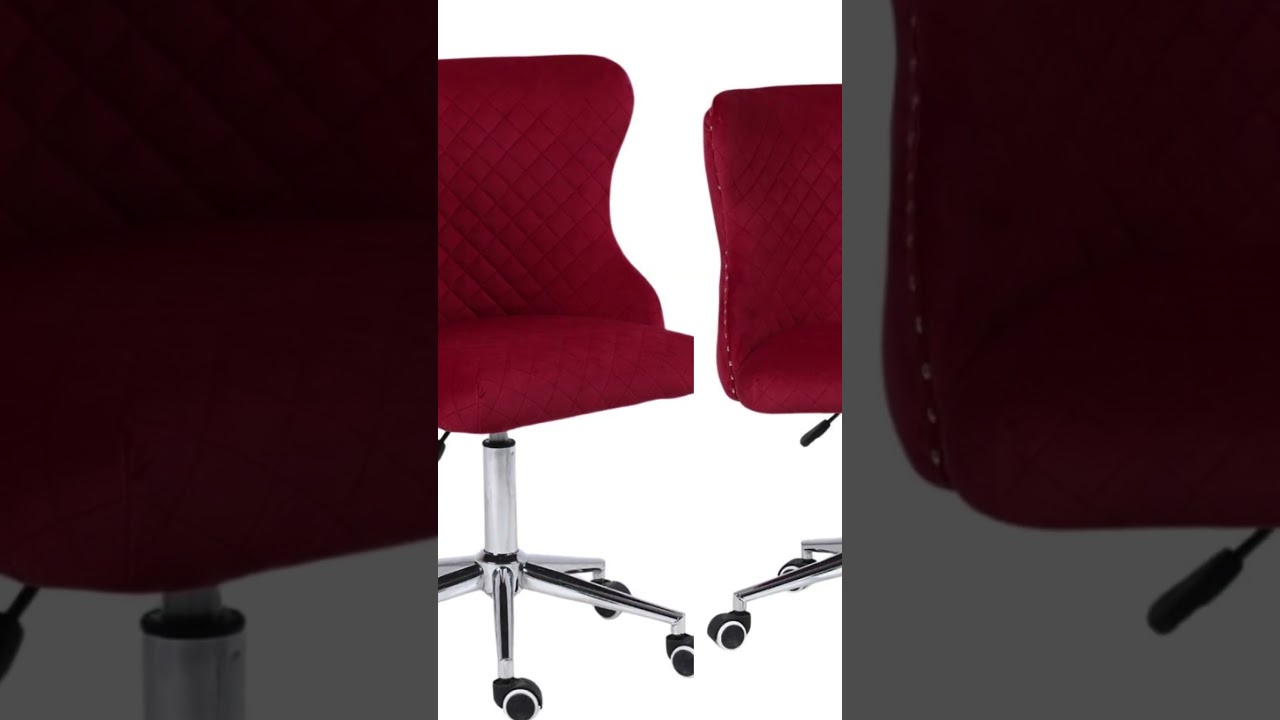 Scaune de birou din catifea