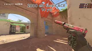 PISTOL ACE 2800 elo faceit highlight