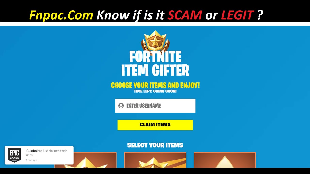 Fnpack ! Fnpac.Com Know if is it SCAM or LEGIT ? Fnpack Com fortnite ...
