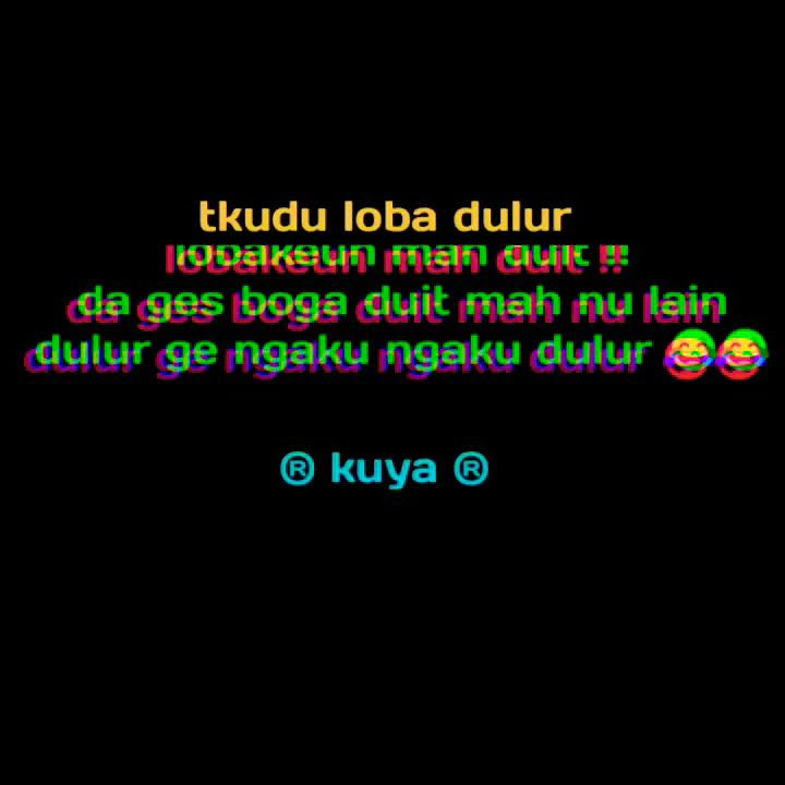 kata kata sunda Lucu