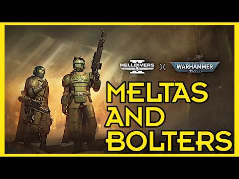 NEW WARBOND - Warhammer 40K X Helldivers 2 Trailer Reaction!