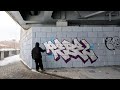 Graffiti bombing tags and throwups rebel813 4k 2023