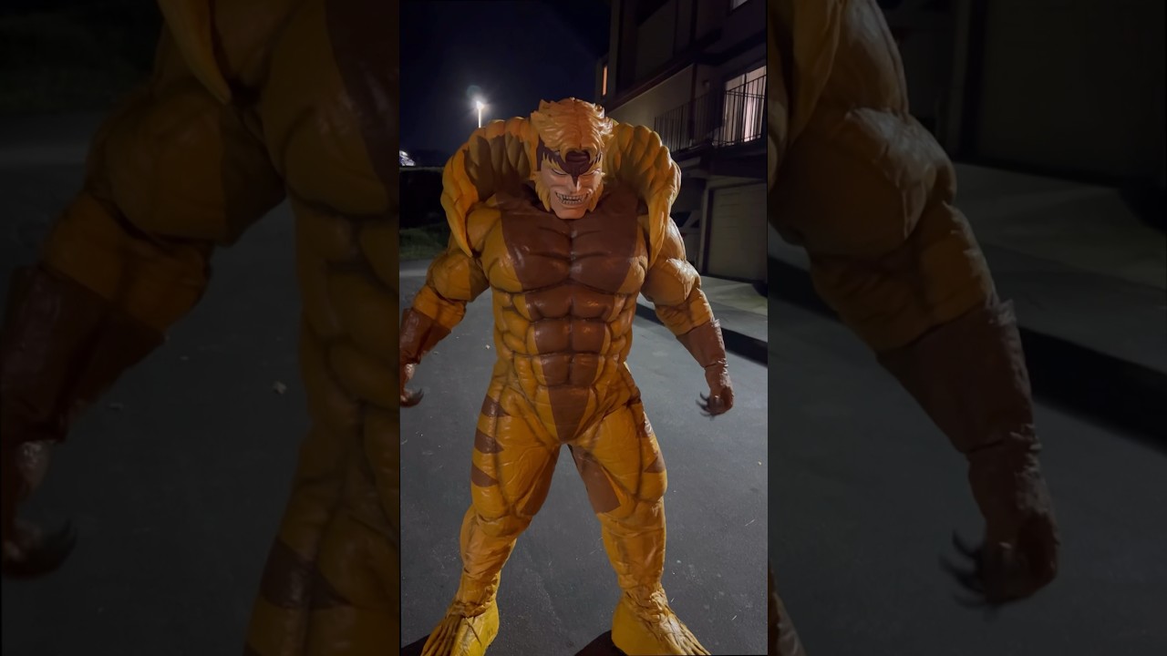 X-Men Sabertooth Cosplay test #cosplay #costume #xmen #sabertooth #wolverine #marvel #marvelcosplay