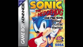 Crappy Remix of Crappy Music Sonic Genesis Boss Guitar Remix