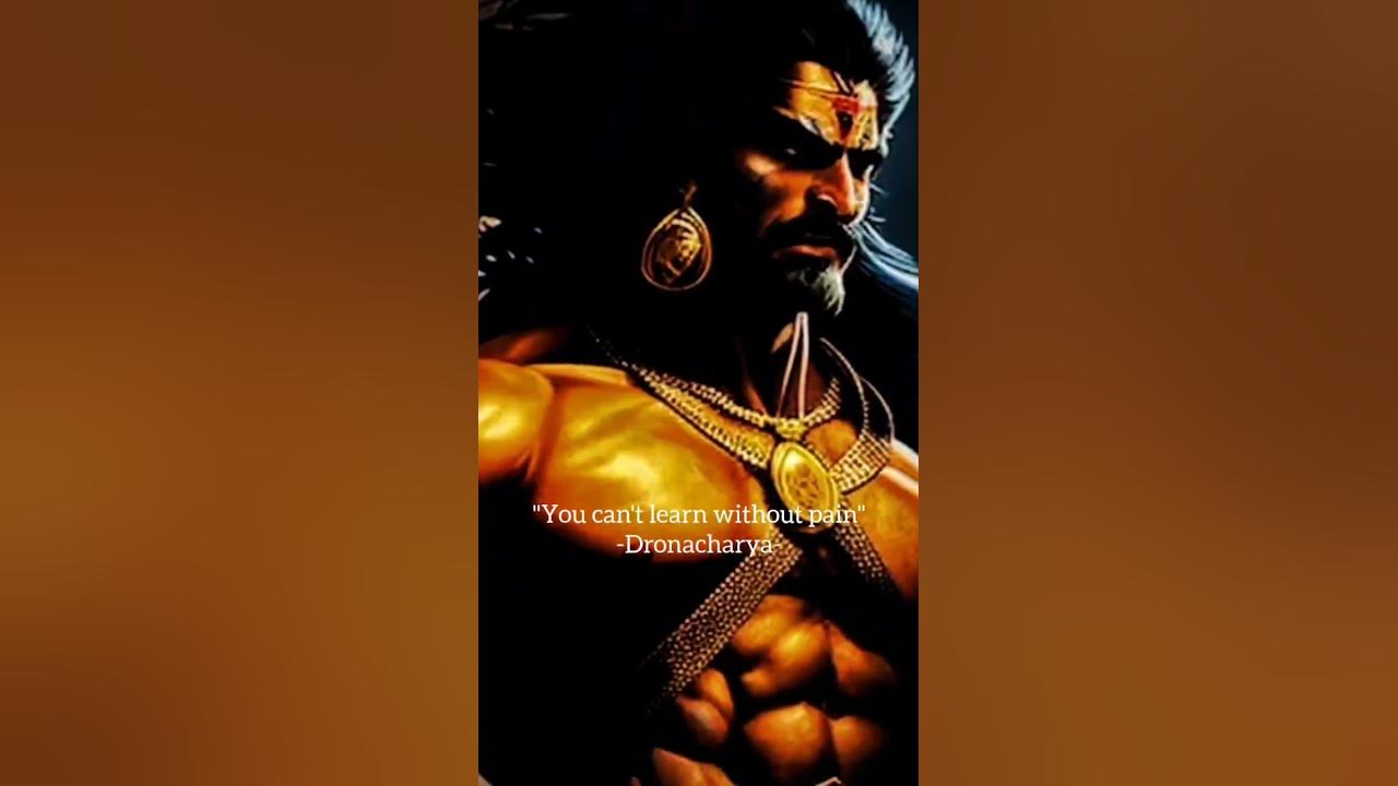 You Cannot Learn Without Pain Dronacharya shorts ytshorts trending you-cannot-learn-without-pain-dronacharya-shorts-ytshorts-trending