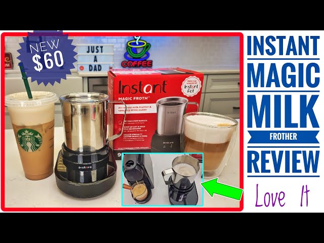 Instant Magic Froth 9 in 1 Electric Milk Steamer A