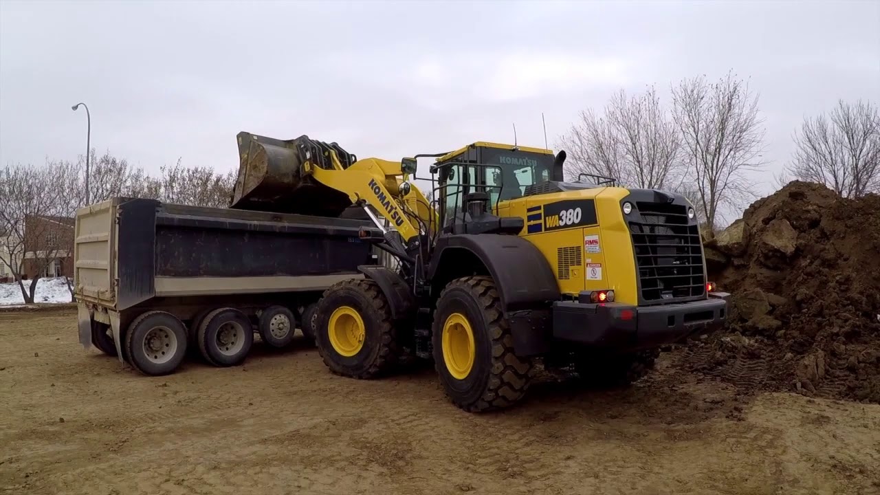 BrandNew Komatsu 380 Loading Trucks YouTube
