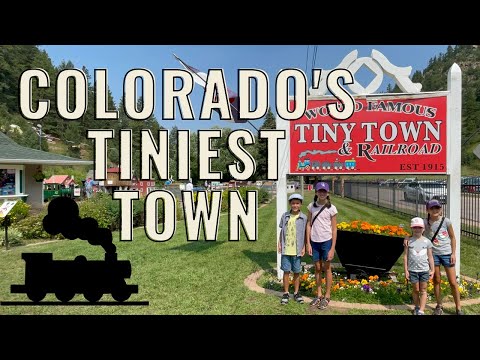 Tiny Town & Railroad 🚂 Morrison Colorado | Tiny Town Visit & Train Ride What to Expect