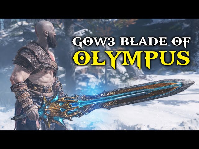 I made a one to one Blade of Olympus from God of War III : r