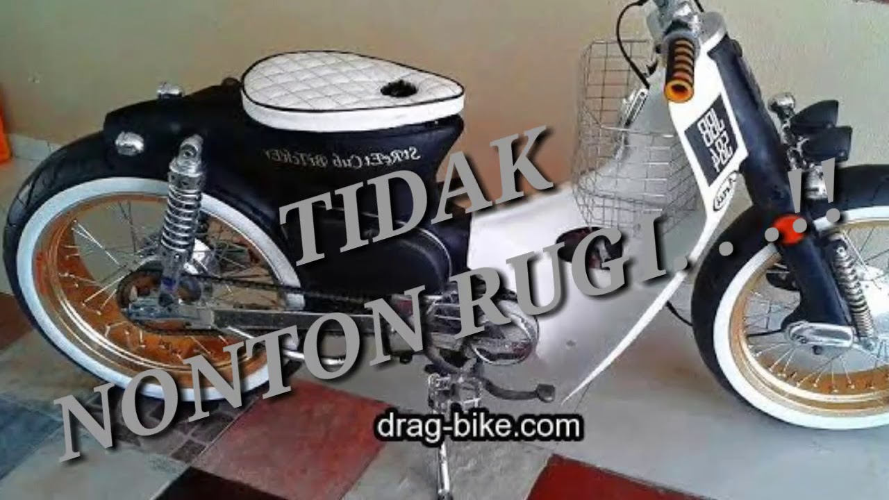 Modifikasi Motor C70 Ban Besar Arena Modifikasi