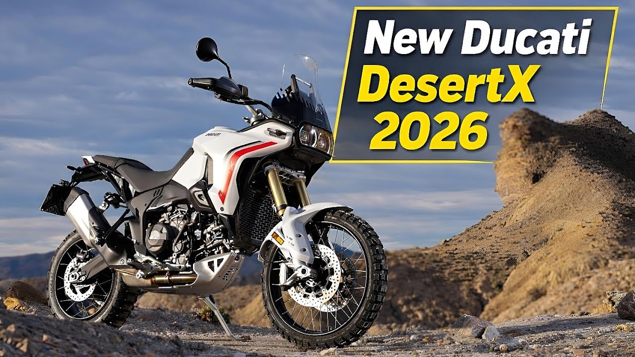 All New 2026 Ducati DesertX - World Premiere and Reveal