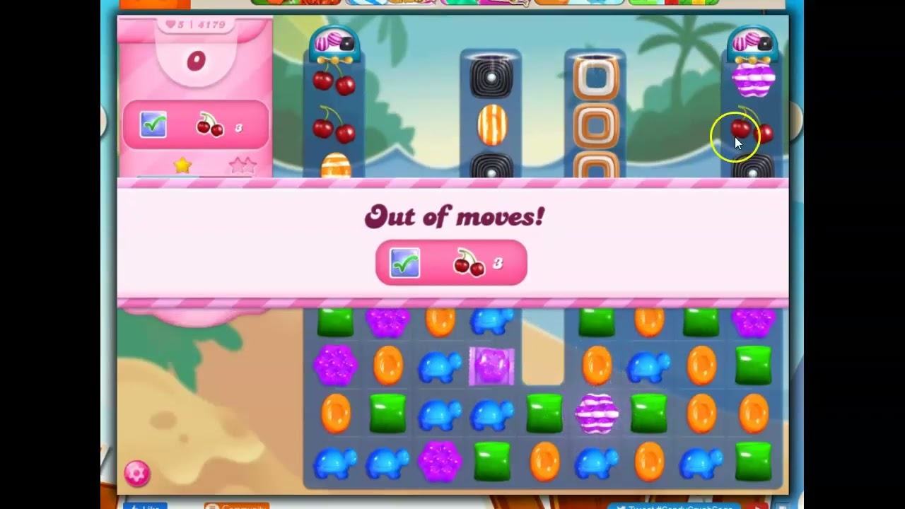 Candy Crush Level 4179 Talkthrough, 16 Moves 0 Boosters - YouTube