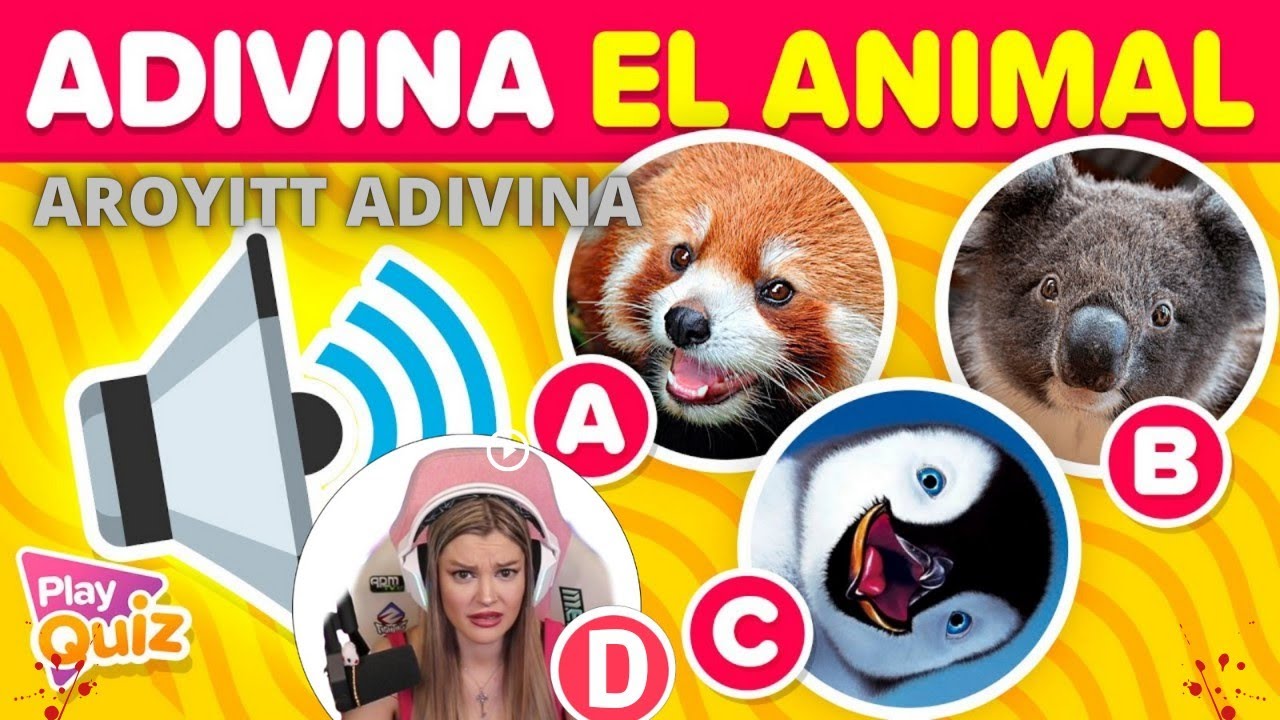 AROYITT ADIVINA ANIMALES POR SUS SONIDOS (o lo intenta)