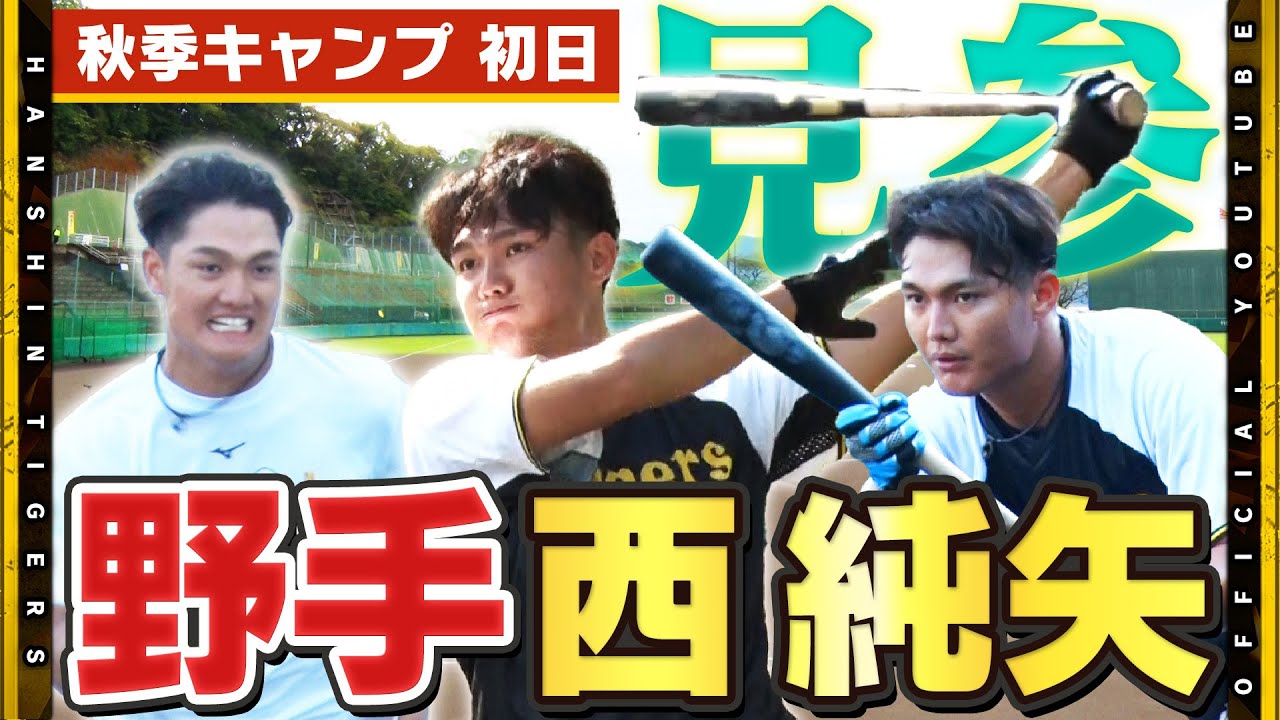 阪神タイガース 西純矢選出サイン入り キャンプロゴコーチジャケット