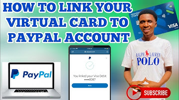 HOW TO LINK YOUR VIRTUAL CARD TO PAYPAL ACCOUNT|2023 METHOD IN 3 MINUTES#shorts #short #paypal #1