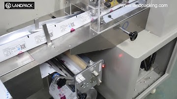 Automatic flower tea flow wrap machine
