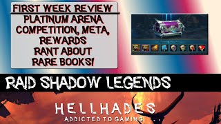 Week 1 Platinum Arena Discuss Structure rewards Meta RANT ABOUT RARE BOOKS