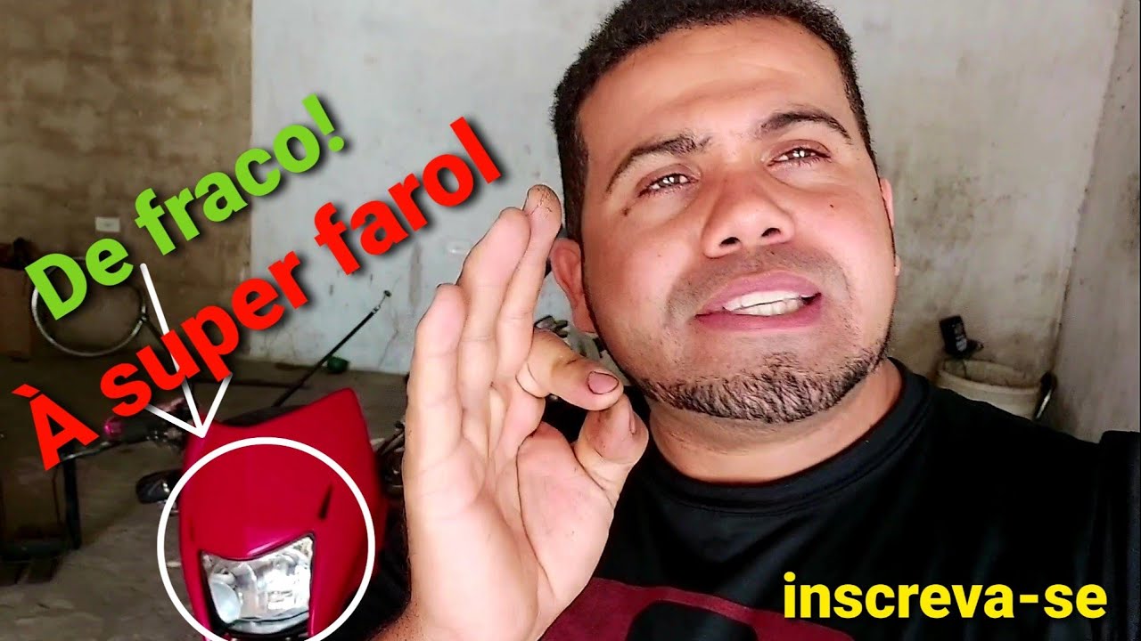 Bros com farol fraco!! Transforme o em um super farol!!