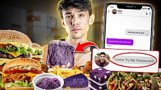 Eating At My FOLLOWERS Restaurants For 24 Hours!