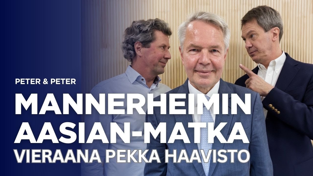 Vieraana Pekka Haavisto: Mannerheimin Aasian-matka