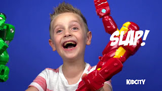 Hulk Vs Hulkbuster Iron Man Play-Doh Surprise Egg By Kidcity