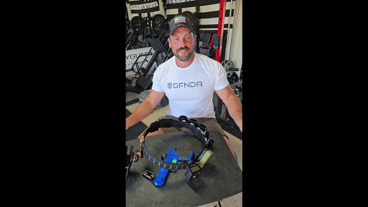 My current belt setup. Shooting gear for IPSC competition 