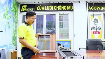 Cửa Lưới Ngăn Bụi thương hiệu SAGOWIN - Cửa Lưới Chống Muỗi